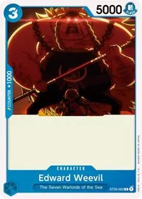 Edward Weevil (Starter Deck 3: The Seven Warlords of The Sea)