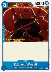 Edward Weevil (Super Pre-Release Starter Deck 3: The Seven Warlords of the Sea)
