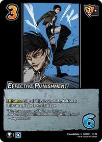 Effective Punishment (Challenger Series: Attack on Titan: Battle for Humanity)