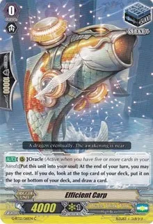 Efficient Carp (G-BT12: Dragon King's Awakening) — Cardfight Vanguard Card Value
