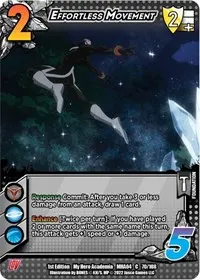 Effortless Movement (UniVersus: My Hero Academia: League of Villains)