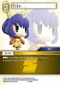 Eiko (Emissaries of Light) — Final Fantasy TCG Card Value