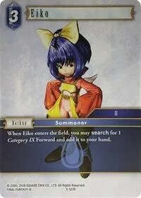 Eiko (Deck Exclusive Cards) — Final Fantasy TCG Card Value