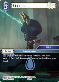 Eiko EX (Opus XI) — Final Fantasy TCG Card Value