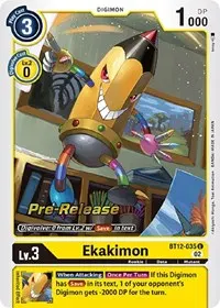 Ekakimon (Across Time Pre-Release Cards)