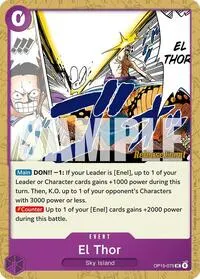 El Thor (Adventure on Kami's Island Release Event Cards)