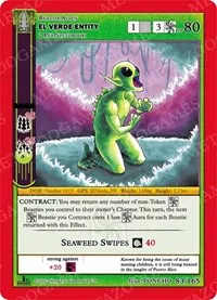 El Verde Entity (Wilderness: First Edition) — MetaZoo Card Value