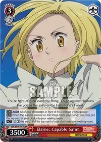 Elaine Capable Saint SR (The Seven Deadly Sins: Revival of The Commandments)