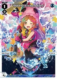 Eldora Exclamation Parallel Foil (Dissonance Diva)
