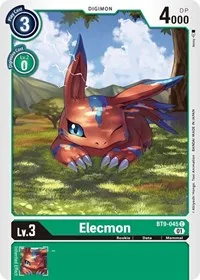 Elecmon (X Record) — Digimon Card Game Card Value