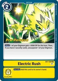 Electric Rush (Next Adventure Pre-Release Cards)