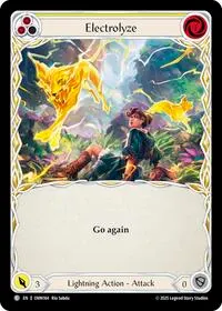 Electrolyze Yellow (Omens of the Third Age)