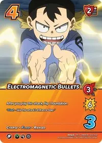 Electromagnetic Bullets XR (UniVersus: My Hero Academia: Jet Burn)