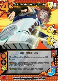 Electromagnetic Stomp XR (UniVersus: My Hero Academia: Crimson Rampage)