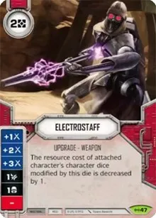Electrostaff (Empire at War) — Star Wars Destiny Card Value