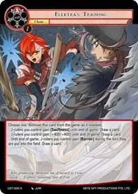 Elektras Training (Clash of the Star Trees) — Force of Will Card Value
