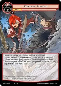 Elektras Training (Clash of the Star Trees)
