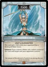 Elemaster Coral (Echoes of Hokken) — Argent Saga TCG Card Value