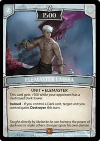 Elemaster Umbra (Echoes of Hokken)