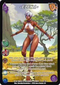 Elena (Street Fighter vs. Darkstalkers) — UniVersus Card Value