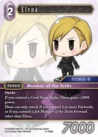 Elena (Opus XI) — Final Fantasy TCG Card Value