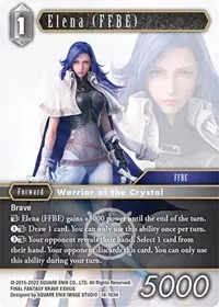 Elena FFBE (Resurgence of Power)