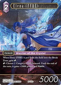 Elena FFBE (Dreamlike Oceans) — Final Fantasy TCG Card Value