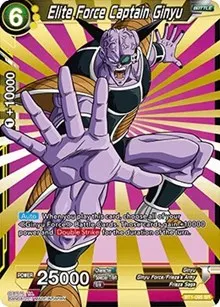 Elite Force Captain Ginyu (Galactic Battle)