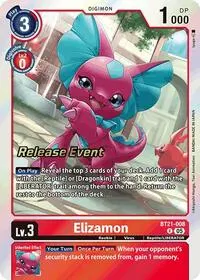 Elizamon (World Convergence Release Event Cards)