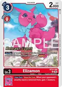 Elizamon (Time Stranger Release Event Cards)