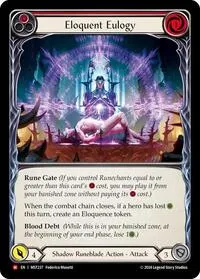 Eloquent Eulogy (Part the Mistveil) — Flesh & Blood TCG Card Value