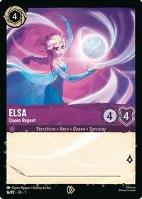 Elsa Queen Regent (Disney Lorcana Promo Cards)
