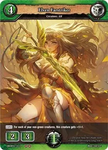 Elven Farstriker (Rally to War)