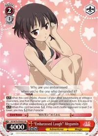 Embarassed Laugh Megumin SR (KonoSuba The Movie: Legend of Crimson)