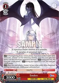 Emden SR (Azur Lane) — Weiss Schwarz Card Value
