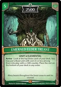 Emerald Elder Treant (Echoes of Hokken)
