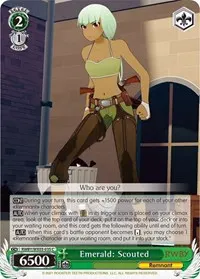 Emerald Scouted (RWBY)