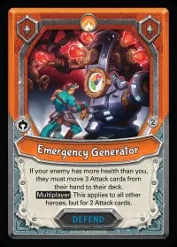 Emergency Generator Claimed (Mythical)