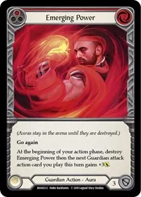 Emerging Power Red (Hero Deck: Bravo)