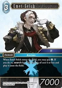 Emet Selch (Opus XIII: Crystal Radiance) — Final Fantasy TCG Card Value