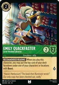 Emily Quackfaster Level Headed Librarian (Whispers in the Well)