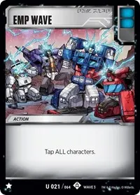 EMP Wave (War for Cybertron: Siege I)