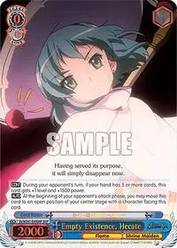 Empty Existence Hecate SHP (Shakugan no Shana Premium Booster)