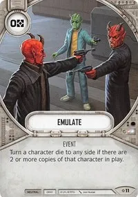 Emulate (Rivals) — Star Wars Destiny Card Value