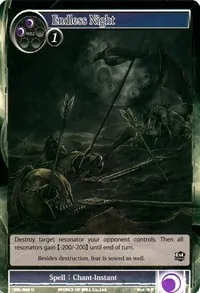 Endless Night (The Seven Kings of the Lands) — Force of Will Card Value