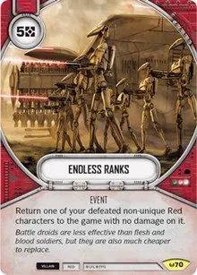 Endless Ranks (Awakenings) — Star Wars Destiny Card Value
