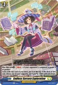 Endless Sorcery Exploration (DZ-BT03: Dimensional Transcendence) — Cardfight Vanguard Card Value