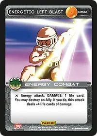 Energetic Left Blast (Panini: Heroes & Villains)