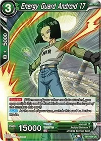 Energy Guard Android 17 (Tournament of Power) — Dragon Ball Super CCG Card Value