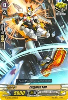 Enigman Fall (G-CHB02: We ARE!!! Trinity Dragon) — Cardfight Vanguard Card Value